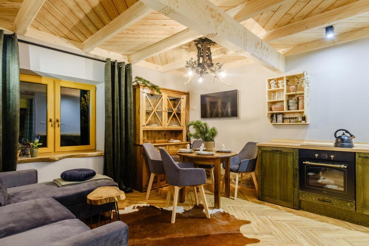 Apartamenty Willa Olsza Wood House & Mountain View & Sauna Zakopane Bagian luar foto