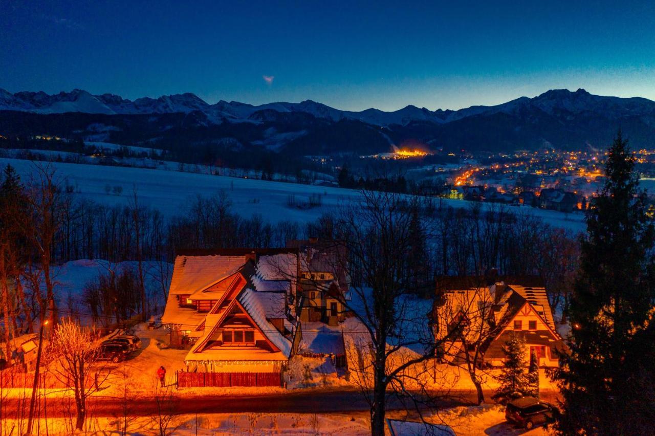 Apartamenty Willa Olsza Wood House & Mountain View & Sauna Zakopane Bagian luar foto