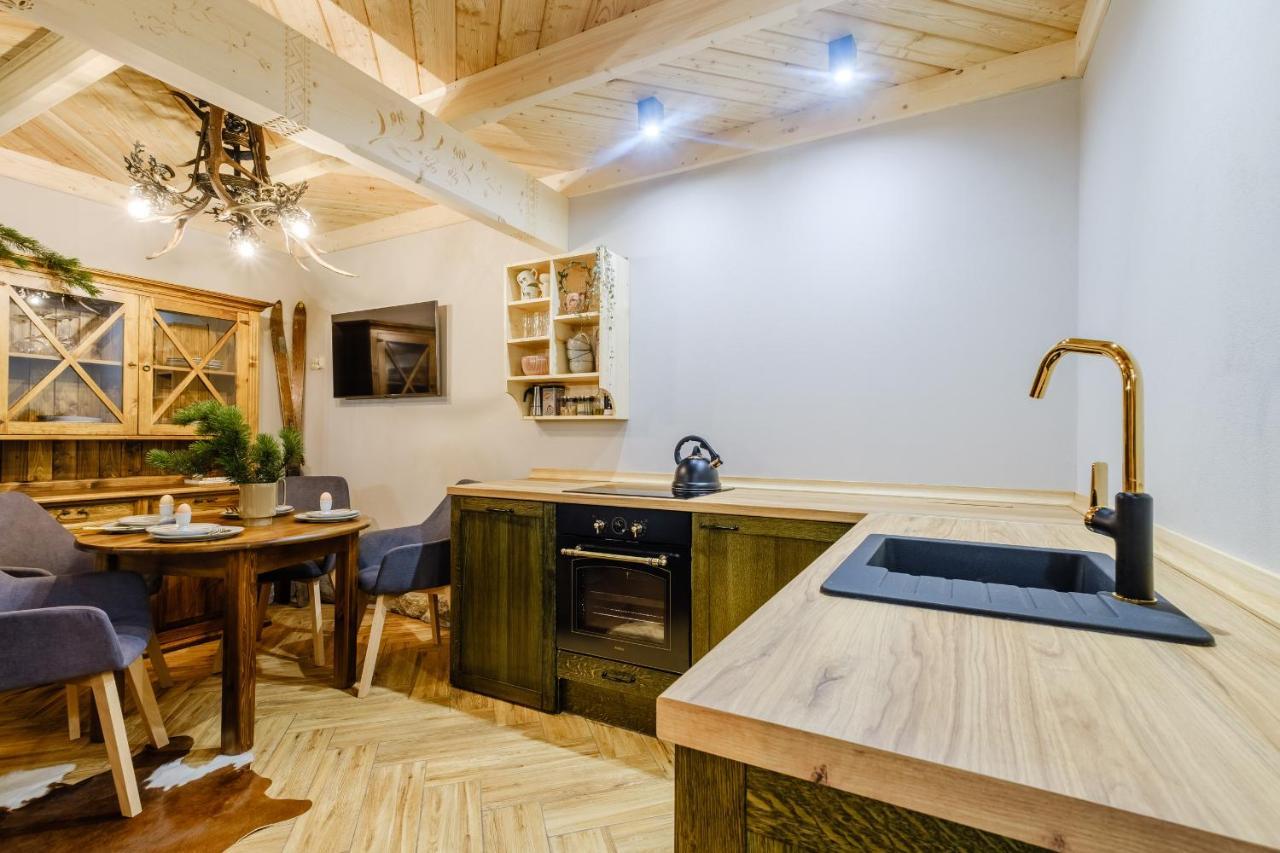 Apartamenty Willa Olsza Wood House & Mountain View & Sauna Zakopane Bagian luar foto