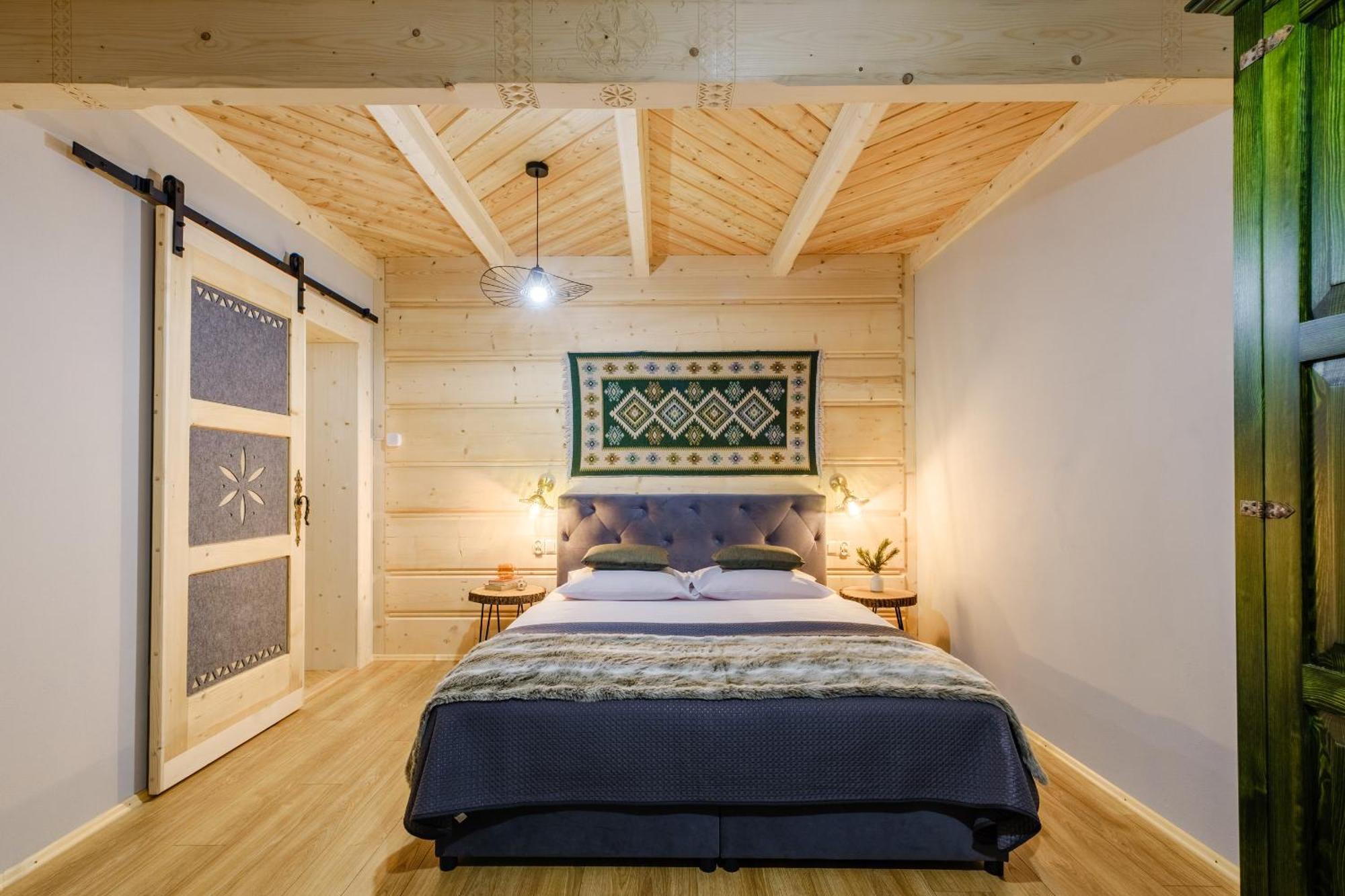Apartamenty Willa Olsza Wood House & Mountain View & Sauna Zakopane Bagian luar foto